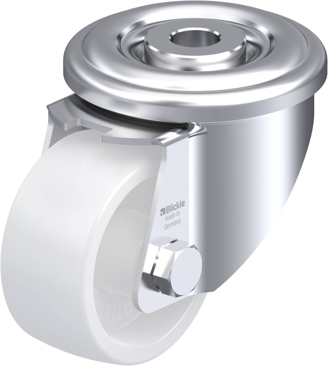 Blickle 762918 LER-PPN 60G Kółko skrętne Średnica koła: 60 mm Maksymalne obciążenie: 80 kg 1 szt. - obrazek 1