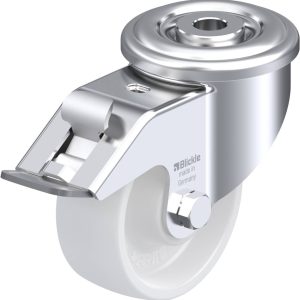 Blickle 762924 LER-PPN 80R-FI Kółko skrętne z hamulcem Średnica koła: 80 mm Maksymalne obciążenie: 120 kg 1 szt.