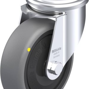 Blickle 762174 LER-TPA 102KF-ELS Kółko skrętne Średnica koła: 100 mm Maksymalne obciążenie: 70 kg 1 szt.