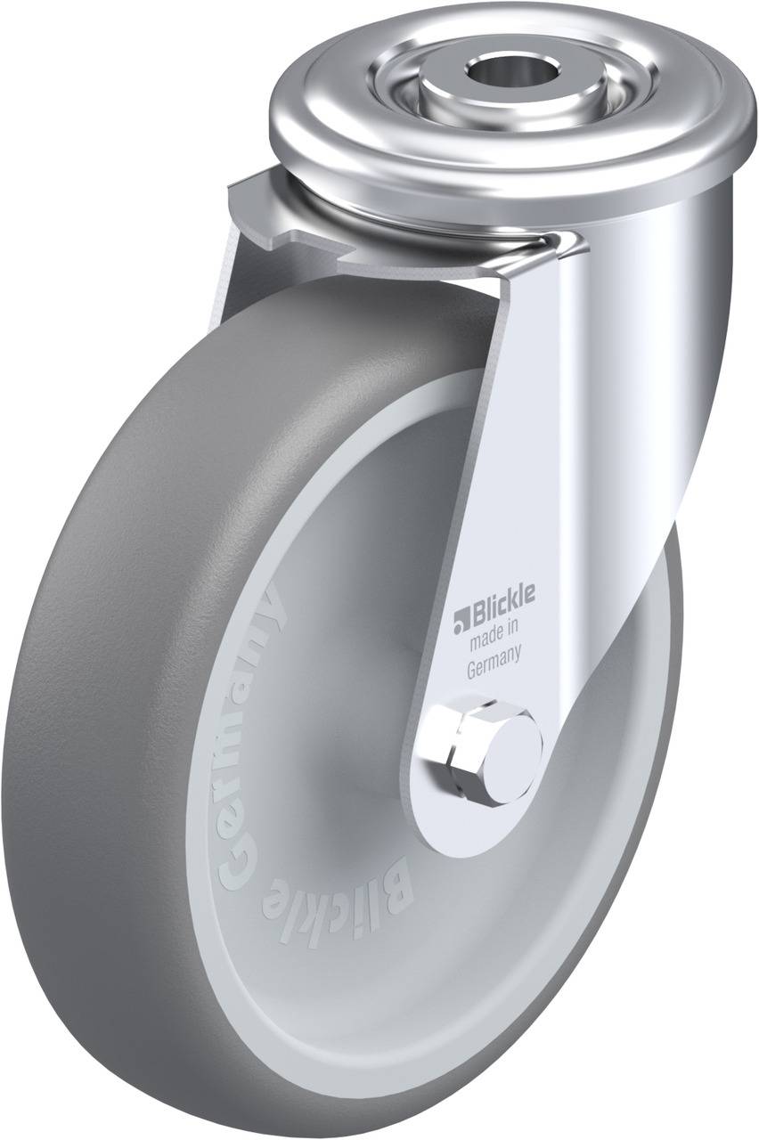 Blickle 606038 LER-TPA 127G Kółko skrętne Średnica koła: 125 mm Maksymalne obciążenie: 125 kg 1 szt. - obrazek 1