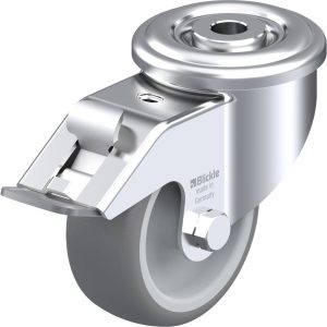 Blickle 611970 LER-TPA 80G-FI Kółko skrętne z hamulcem Średnica koła: 80 mm Maksymalne obciążenie: 100 kg 1 szt. Blickle 611970 LER-TPA 80G-FI Kółko skrętne z hamulcem Średnica koła: 80 mm Maksymalne obciążenie: 100 kg 1 szt.