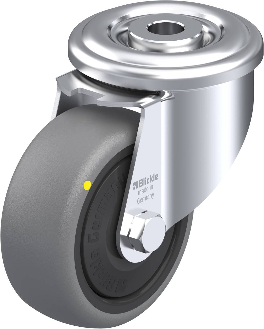 Blickle 730747 LER-TPA 80KF-ELS Kółko skrętne Średnica koła: 80 mm Maksymalne obciążenie: 65 kg 1 szt. - obrazek 1