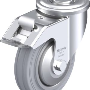 Blickle 658492 LER-VE 100R-FI-SG-FA Kółko skrętne z hamulcem Średnica koła: 100 mm Maksymalne obciążenie: 70 kg 1 szt. Blickle 658492 LER-VE 100R-FI-SG-FA Kółko skrętne z hamulcem Średnica koła: 100 mm Maksymalne obciążenie: 70 kg 1 szt.