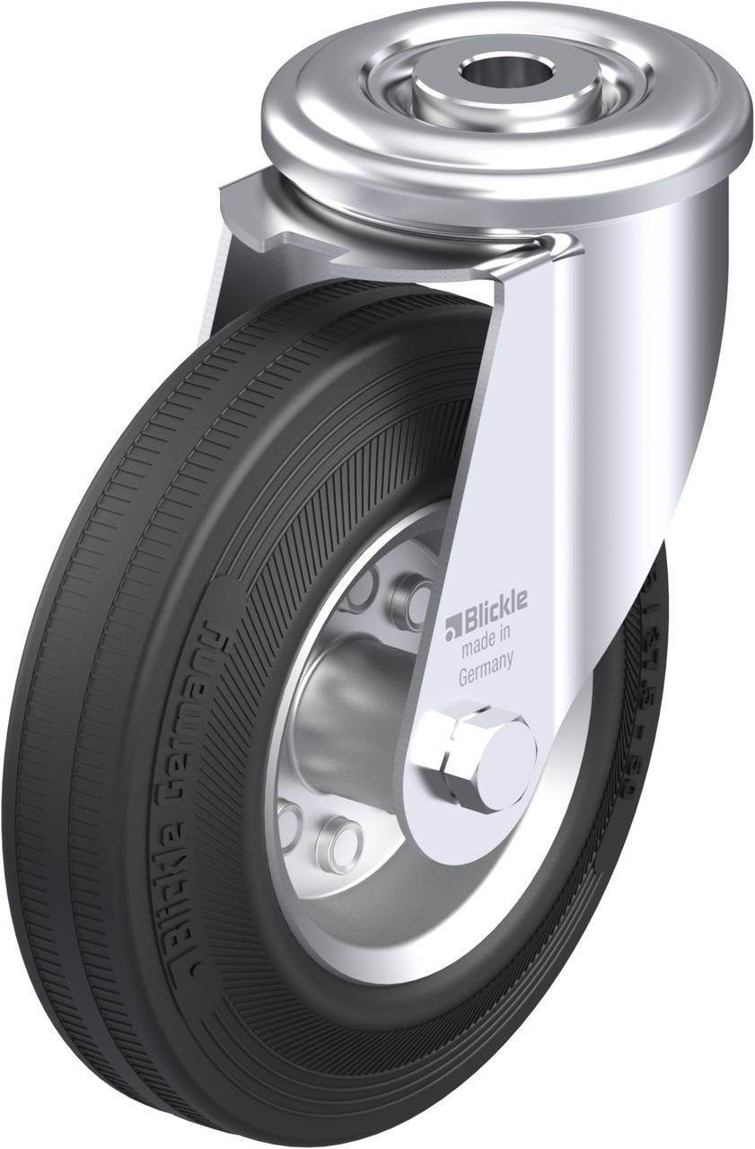 Blickle 534370 LER-VE 125R Kółko skrętne Średnica koła: 125 mm Maksymalne obciążenie: 100 kg 1 szt. - obrazek 1