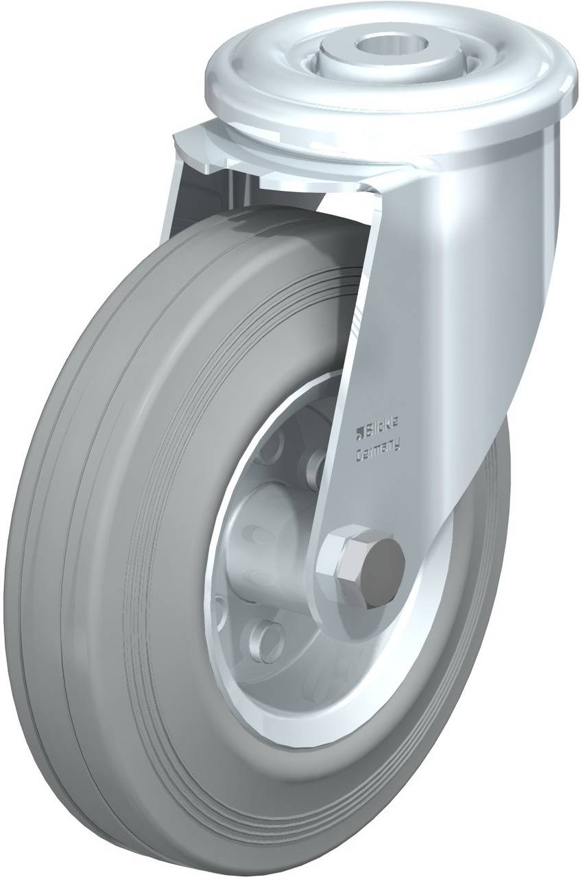 Blickle 607663 LER-VE 125R-SG Kółko skrętne Średnica koła: 125 mm Maksymalne obciążenie: 100 kg 1 szt. - obrazek 1