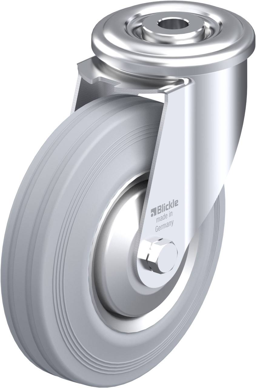 Blickle 645564 LER-VE 125R-SG-FA Kółko skrętne Średnica koła: 125 mm Maksymalne obciążenie: 100 kg 1 szt. - obrazek 1