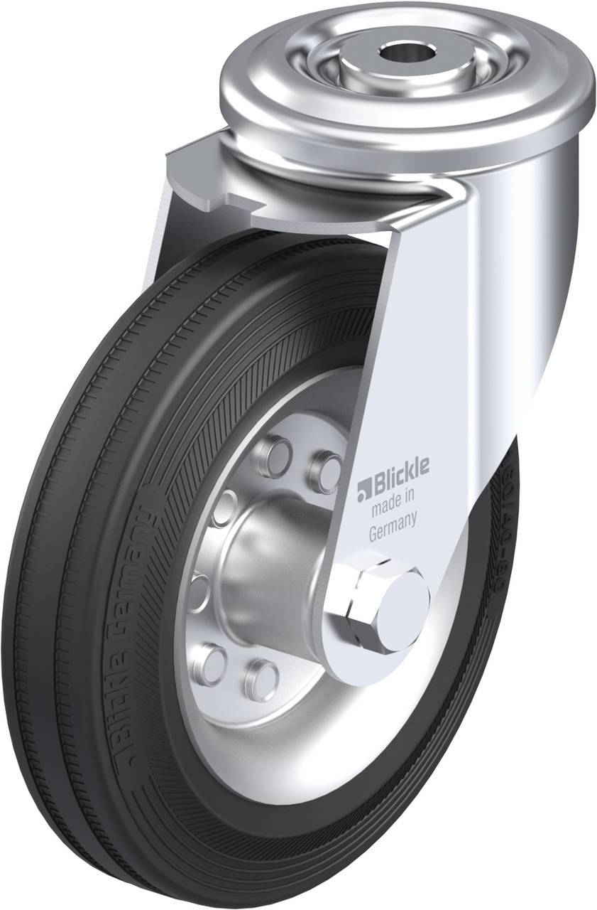 Blickle 491894 LER-VE 160R Kółko skrętne Średnica koła: 160 mm Maksymalne obciążenie: 135 kg 1 szt. - obrazek 1