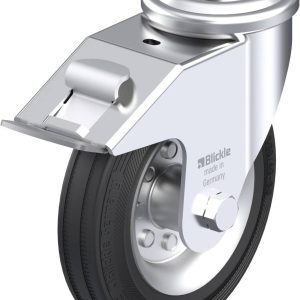 Blickle 448365 LER-VE 160R-FI Kółko skrętne z hamulcem Średnica koła: 160 mm Maksymalne obciążenie: 135 kg 1 szt. Blickle 448365 LER-VE 160R-FI Kółko skrętne z hamulcem Średnica koła: 160 mm Maksymalne obciążenie: 135 kg 1 szt.