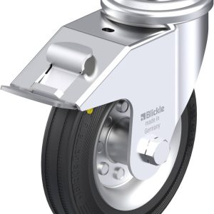 Blickle 680579 LER-VE 160R-FI-EL Kółko skrętne z hamulcem Średnica koła: 160 mm Maksymalne obciążenie: 135 kg 1 szt. Blickle 680579 LER-VE 160R-FI-EL Kółko skrętne z hamulcem Średnica koła: 160 mm Maksymalne obciążenie: 135 kg 1 szt.