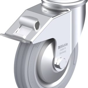Blickle 640185 LER-VE 160R-FI-SG-FA Kółko skrętne z hamulcem Średnica koła: 160 mm Maksymalne obciążenie: 135 kg 1 szt.