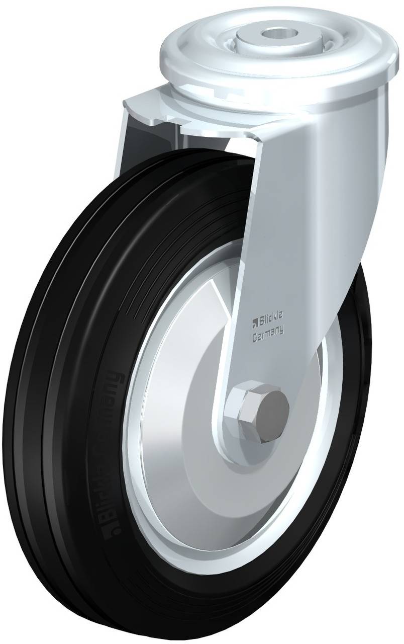 Blickle 741900 LER-VE 180R-FA Kółko skrętne Średnica koła: 180 mm Maksymalne obciążenie: 170 kg 1 szt. - obrazek 1