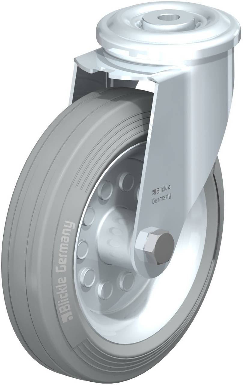 Blickle 742263 LER-VE 180R-SG Kółko skrętne Średnica koła: 180 mm Maksymalne obciążenie: 170 kg 1 szt. - obrazek 1