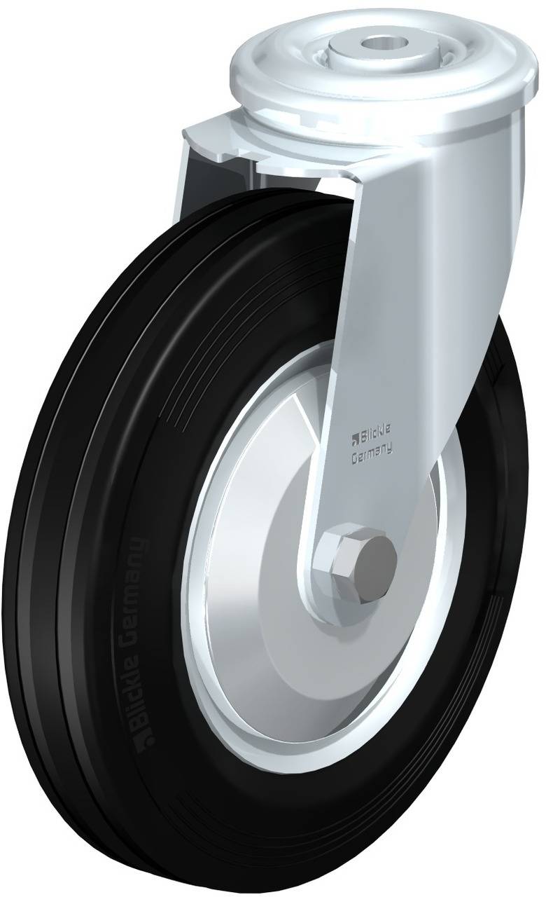 Blickle 711036 LER-VE 200R-FA Kółko skrętne Średnica koła: 200 mm Maksymalne obciążenie: 205 kg 1 szt. - obrazek 1
