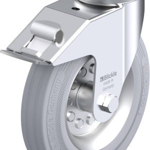 Blickle 613141 LER-VE 200R-FI-SG Kółko skrętne z hamulcem Średnica koła: 200 mm Maksymalne obciążenie: 205 kg 1 szt. Blickle 613141 LER-VE 200R-FI-SG Kółko skrętne z hamulcem Średnica koła: 200 mm Maksymalne obciążenie: 205 kg 1 szt.