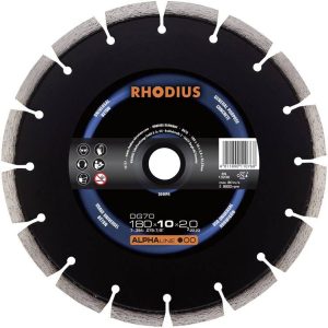 Rhodius 304094 DG70 Tarcza tnąca diamentowa Średnica 180 mm Średnica otworu 22.23 mm beton 1 szt. Rhodius 304094 DG70 Tarcza tnąca diamentowa Średnica 180 mm Średnica otworu 22.23 mm beton 1 szt.