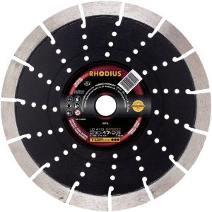 Rhodius 303716 LD410 SPEED Tarcza tnąca diamentowa Średnica 230 mm Średnica otworu 22.23 mm naturalny kamień 1 szt. Rhodius 303716 LD410 SPEED Tarcza tnąca diamentowa Średnica 230 mm Średnica otworu 22.23 mm naturalny kamień 1 szt.