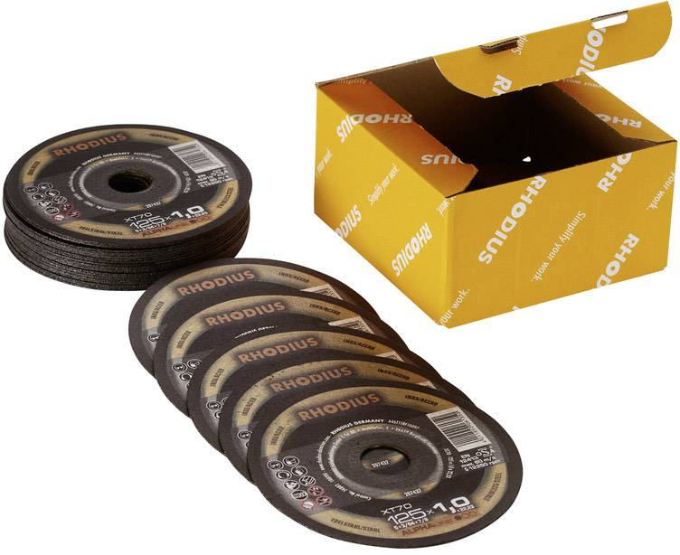 Tarcza tnąca prosta Rhodius XT70 PACK 211081 125 mm 50 szt. - obrazek 1
