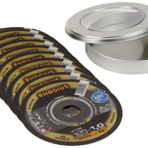 Tarcza tnąca prosta Rhodius XT38 210747 125 mm 10 szt. Tarcza tnąca prosta Rhodius XT38 210747 125 mm 10 szt.