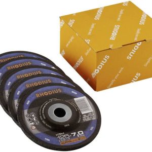 Rhodius 210749 KSM Tarcza tnąca wygięta Średnica 115 mm Średnica otworu 22.23 mm stal 1 szt. Rhodius 210749 KSM Tarcza tnąca wygięta Średnica 115 mm Średnica otworu 22.23 mm stal 1 szt.