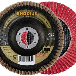 Rhodius 210184 LSK FK Tarcza lamelkowa Średnica 125 mm Średnica otworu 22.23 mm Wielkość ziarna 80 stal nierdzewna 1 szt Rhodius 210184 LSK FK Tarcza lamelkowa Średnica 125 mm Średnica otworu 22.23 mm Wielkość ziarna 80 stal nierdzewna 1 szt