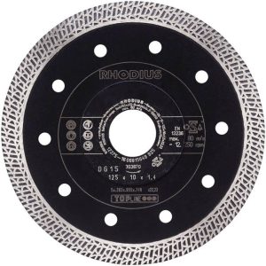 Rhodius 303870 DG15 Tarcza tnąca diamentowa Średnica 125 mm Średnica otworu 22.23 mm płytka ceramiczna, ceramika 1 szt. Rhodius 303870 DG15 Tarcza tnąca diamentowa Średnica 125 mm Średnica otworu 22.23 mm płytka ceramiczna, ceramika 1 szt.