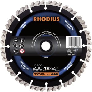 Rhodius 304462 LD300 Tarcza tnąca diamentowa Średnica 125 mm Średnica otworu 22.23 mm beton 1 szt. Rhodius 304462 LD300 Tarcza tnąca diamentowa Średnica 125 mm Średnica otworu 22.23 mm beton 1 szt.