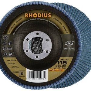 Rhodius 210663 LSZ F3 Tarcza lamelkowa Średnica 115 mm Średnica otworu 22.23 mm Wielkość ziarna 80 stal nierdzewna 1 szt Rhodius 210663 LSZ F3 Tarcza lamelkowa Średnica 115 mm Średnica otworu 22.23 mm Wielkość ziarna 80 stal nierdzewna 1 szt