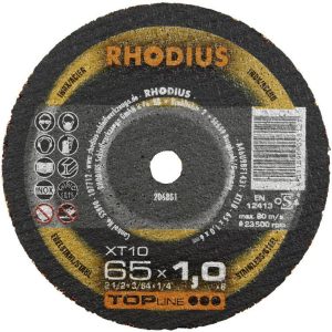 Tarcza tnąca prosta Rhodius XT10 MINI 209338 75 mm 1 szt. Tarcza tnąca prosta Rhodius XT10 MINI 209338 75 mm 1 szt.