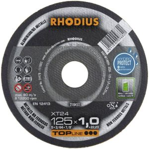 Tarcza tnąca prosta Rhodius XT24 210450 115 mm 1 szt. Tarcza tnąca prosta Rhodius XT24 210450 115 mm 1 szt.
