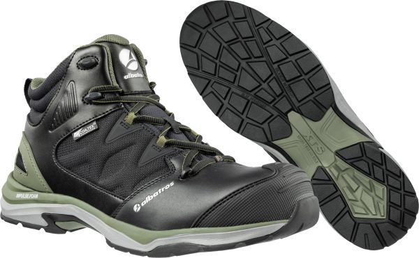 Albatros ULTRATRAIL OLIVE CTX MID 636220-41 ESD Buty ochronne S3 Rozmiar buta (EU): 41 czarny, oliwkowy 1 szt.