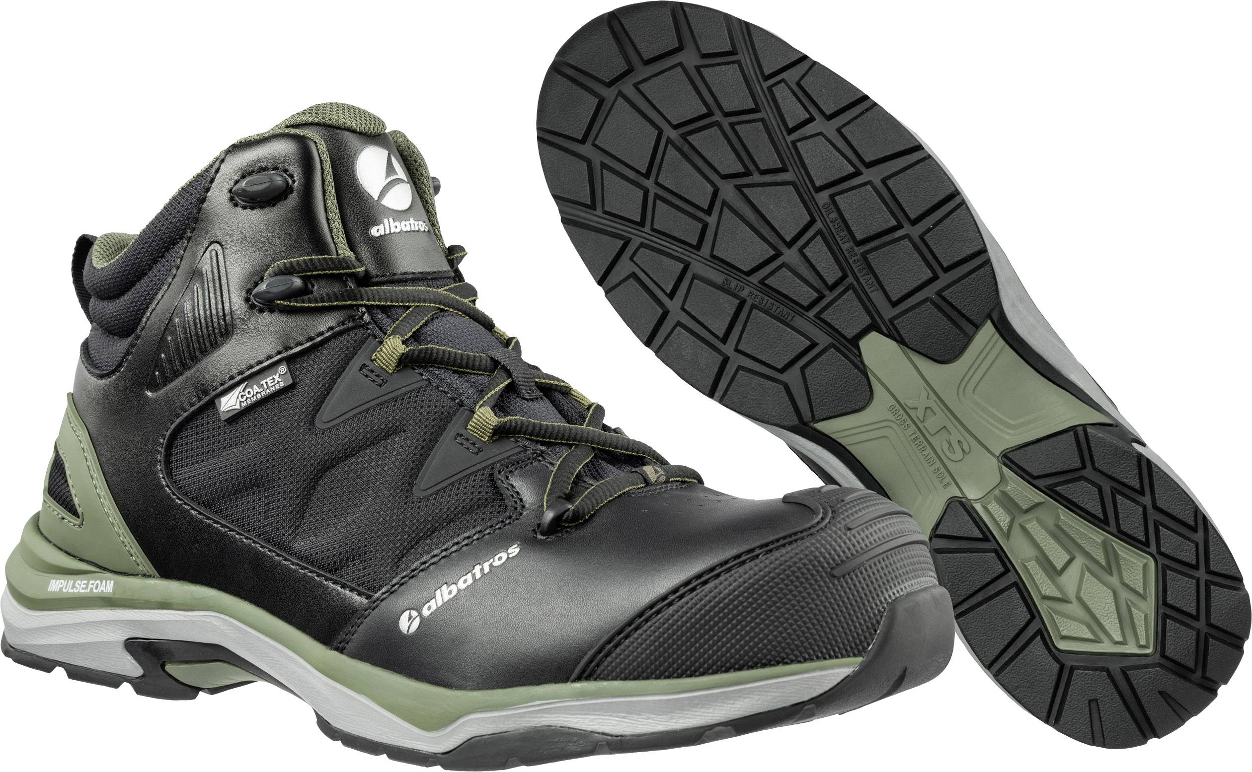 Albatros ULTRATRAIL OLIVE CTX MID 636220-39 ESD Buty ochronne S3 Rozmiar buta (EU): 39 czarny, oliwkowy 1 szt. - obrazek 1