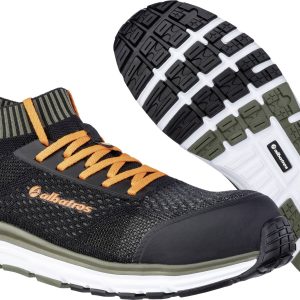 Albatros ULTIMATE IMPULSE OLIVE LOW 646730-40 ESD Obuwie ochronne S1P Rozmiar buta (EU): 40 czarny, oliwkowy, pomarańczo Albatros ULTIMATE IMPULSE OLIVE LOW 646730-40 ESD Obuwie ochronne S1P Rozmiar buta (EU): 40 czarny, oliwkowy, pomarańczo