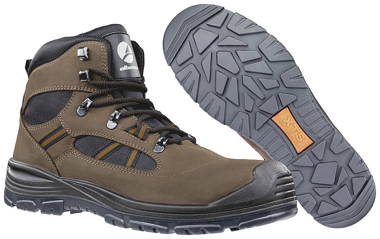 Albatros TIMBER MID 631340-40 Buty ochronne S3 Rozmiar buta (EU): 40 brązowy 1 szt. - obrazek 1