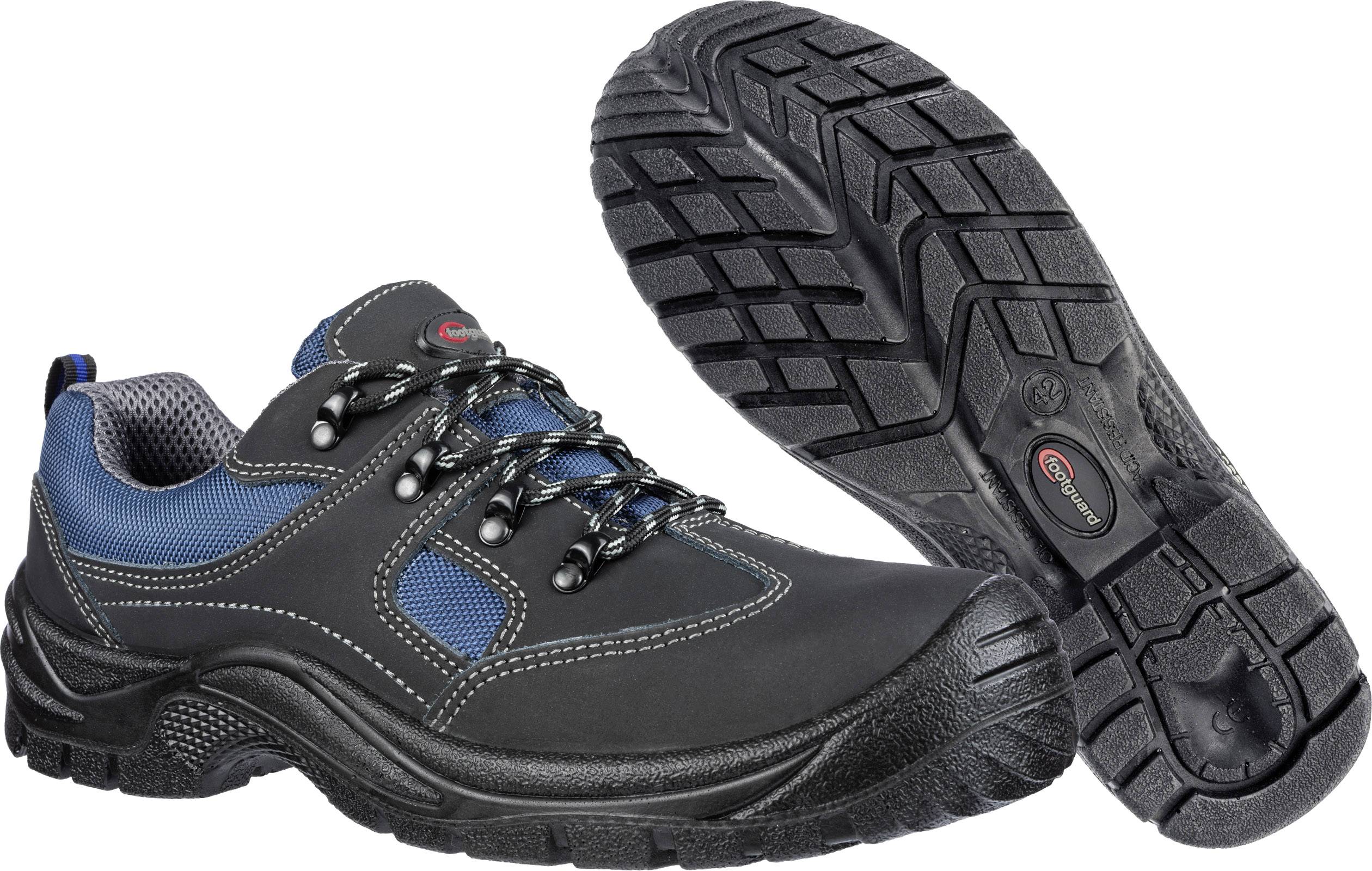 Footguard SAFE LOW 641880-40 Obuwie ochronne S3 Rozmiar buta (EU): 40 czarny, niebieski 1 szt. - obrazek 1