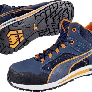 PUMA Crosstwist Mid 633140-39 Buty ochronne S3 Rozmiar buta (EU): 39 niebieski, pomarańczowy 1 szt. PUMA Crosstwist Mid 633140-39 Buty ochronne S3 Rozmiar buta (EU): 39 niebieski, pomarańczowy 1 szt.