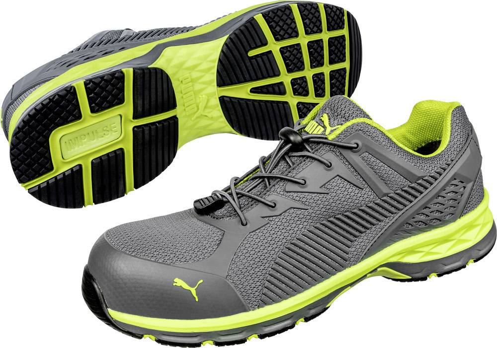 PUMA FUSE MOTION 2.0 GREEN LOW 643880-39 ESD Obuwie ochronne S1P Rozmiar buta (EU): 39 szary, zielony 1 szt. - obrazek 1