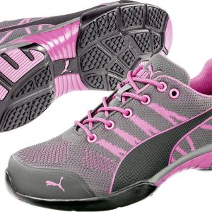 PUMA Celerity Knit Pink 642910-37 Obuwie ochronne S1 Rozmiar buta (EU): 37 szary, różowy 1 szt. PUMA Celerity Knit Pink 642910-37 Obuwie ochronne S1 Rozmiar buta (EU): 37 szary, różowy 1 szt.
