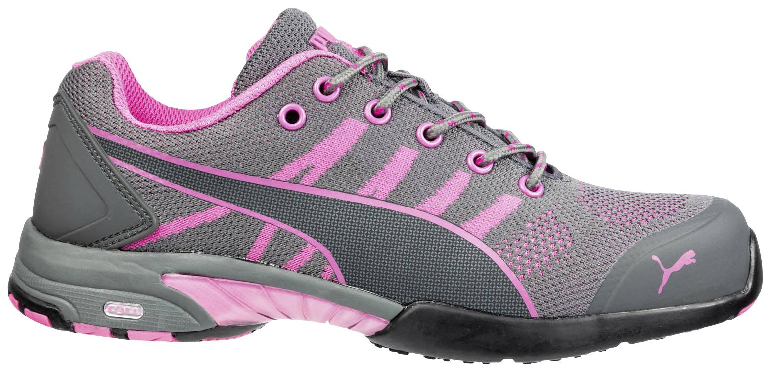 PUMA Celerity Knit Pink 642910-38 Obuwie ochronne S1 Rozmiar buta (EU): 38 szary, różowy 1 szt. - obrazek 1