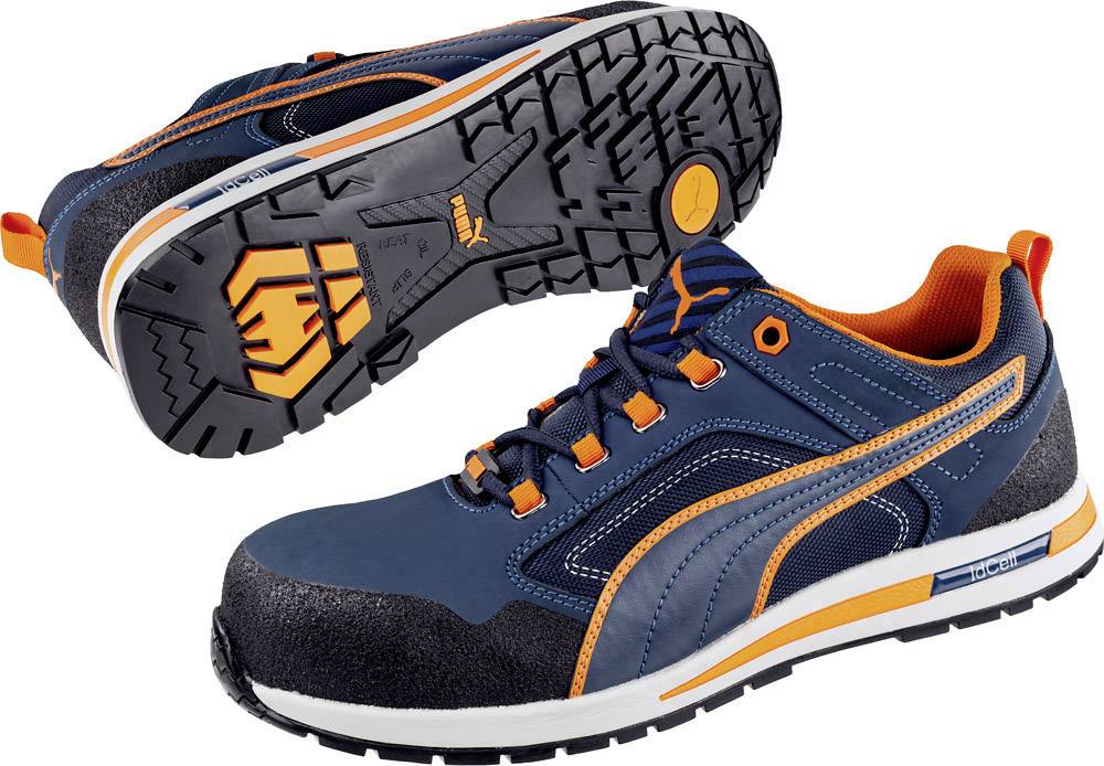 PUMA Crosstwist Low 643100-42 Obuwie ochronne S3 Rozmiar buta (EU): 42 niebieski, pomarańczowy 1 szt. - obrazek 1