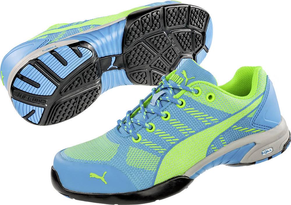 PUMA Celerity Knit Blue Wns Low 642900-35 Obuwie ochronne S1P Rozmiar buta (EU): 35 niebieski, zielony 1 szt. - obrazek 1