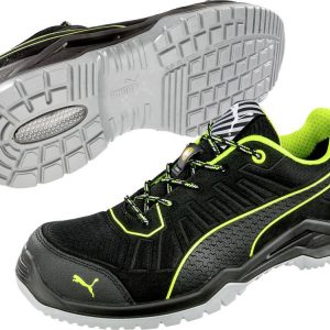PUMA Fuse TC Green Low 644210-40 ESD Obuwie ochronne S1P Rozmiar buta (EU): 40 czarny, zielony 1 szt. PUMA Fuse TC Green Low 644210-40 ESD Obuwie ochronne S1P Rozmiar buta (EU): 40 czarny, zielony 1 szt.