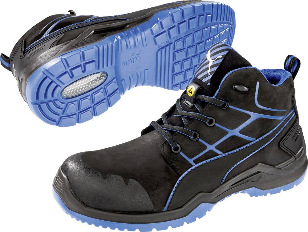 PUMA Krypton Blue Mid 634200-47 ESD Buty ochronne S3 Rozmiar buta (EU): 47 czarny, niebieski 1 szt. - obrazek 1