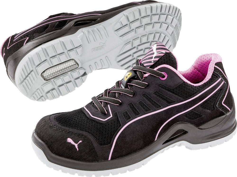 PUMA Fuse TC Pink Wns Low 644110-36 ESD Obuwie ochronne S1P Rozmiar buta (EU): 36 czarny, różowy 1 szt. - obrazek 1