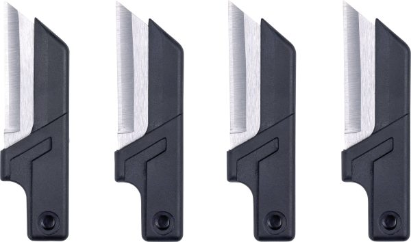 TOOLCRAFT TO-6377928 Zapasowe ostrza do 2115101 Kompatybilność kabel instalacyjny, przewodnik Cztery
