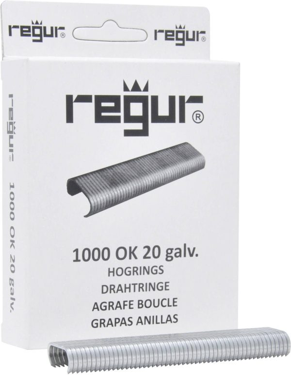 Regur 60714 Pierścienie druciane 1000 szt. Wymiary (D x S) 10 mm x 90 mm