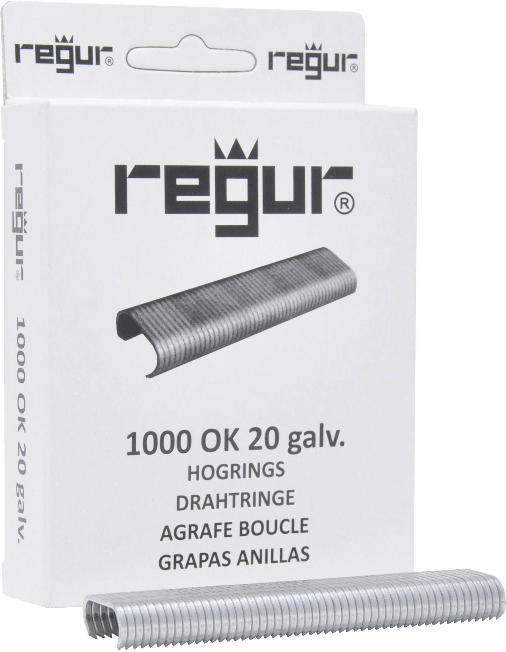 Regur 60714 Pierścienie druciane 1000 szt. Wymiary (D x S) 10 mm x 90 mm - obrazek 1