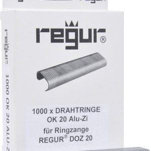 Regur 60715 Pierścienie druciane 1000 szt. Wymiary (D x S) 10 mm x 90 mm Regur 60715 Pierścienie druciane 1000 szt. Wymiary (D x S) 10 mm x 90 mm