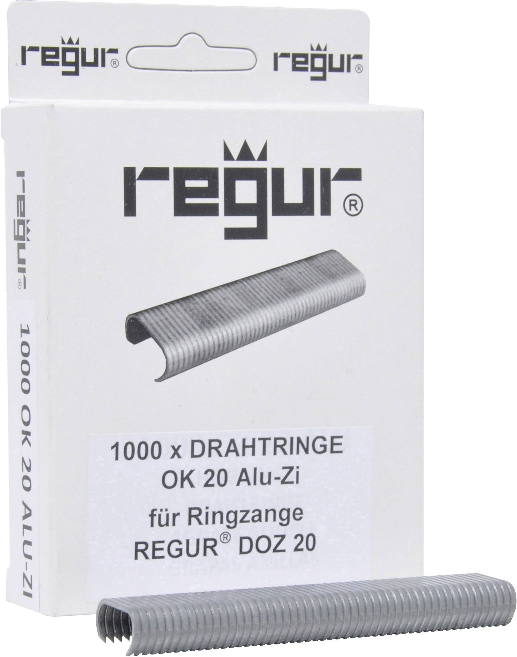 Regur 60715 Pierścienie druciane 1000 szt. Wymiary (D x S) 10 mm x 90 mm - obrazek 1