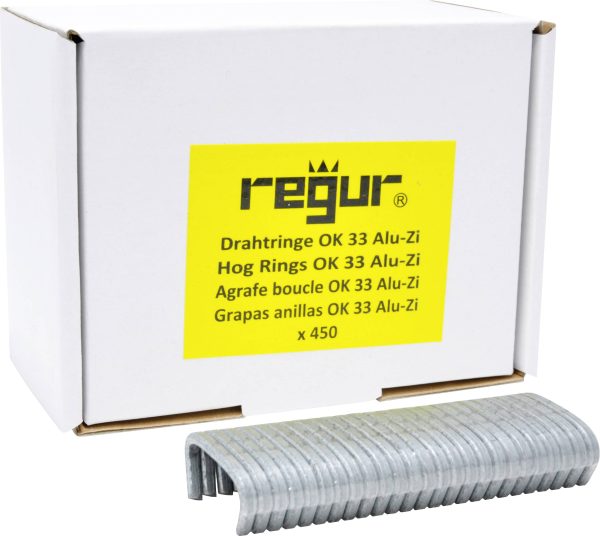 Regur 60722 Pierścienie druciane 450 szt. Wymiary (D x S) 35 mm x 95 mm