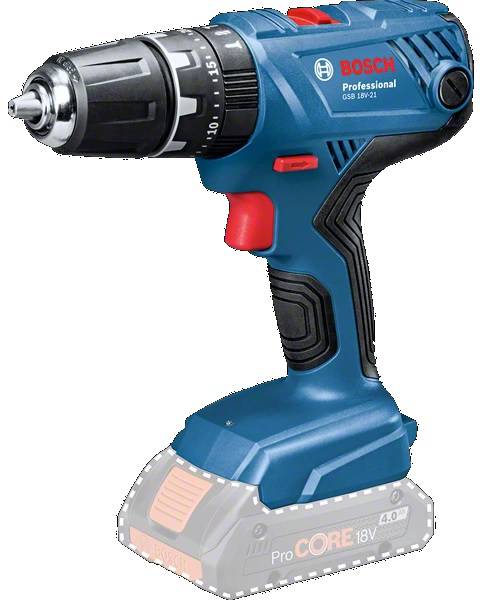 Wkrętarka udarowa akumulatorowa Bosch Professional GSB 18V-21 2-biegowa